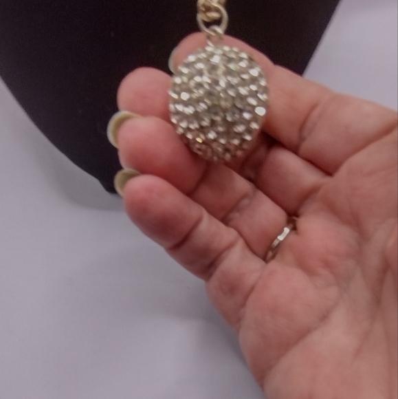 Jack Skellington -Nightmare Before Christmas Necklace - Rhinestones - Picture 5 of 7